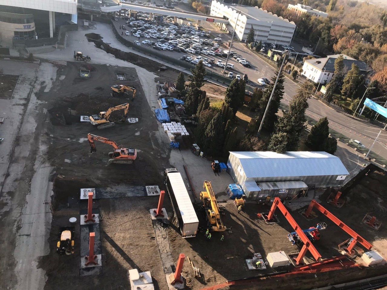 Airport Viaduct Construction