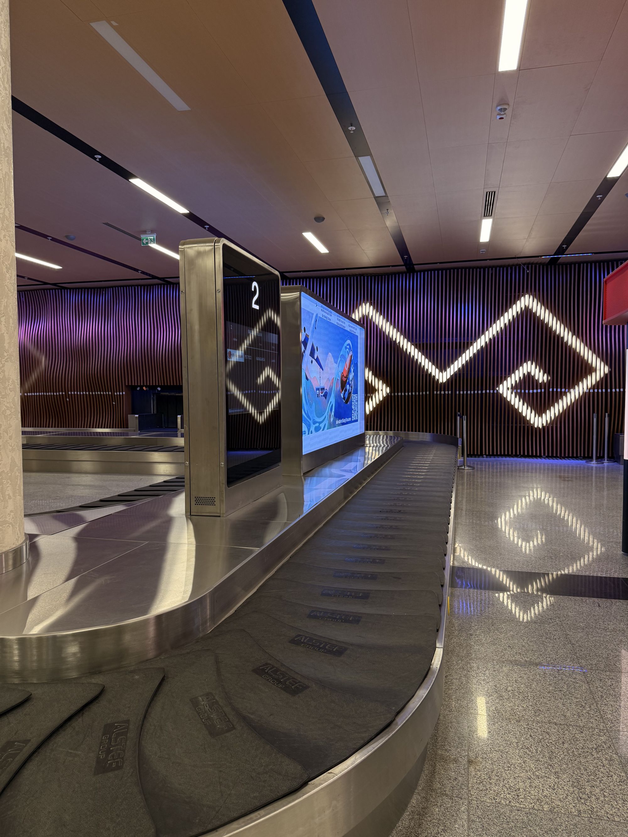 Almaty Airport Baggage Claim Hall